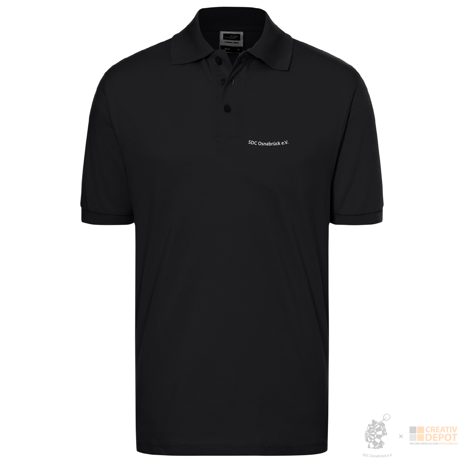 SDC Vereinspolo - Schwarz